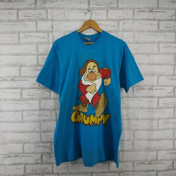 Vintage Grumpy Mirror Print Shirt. #L