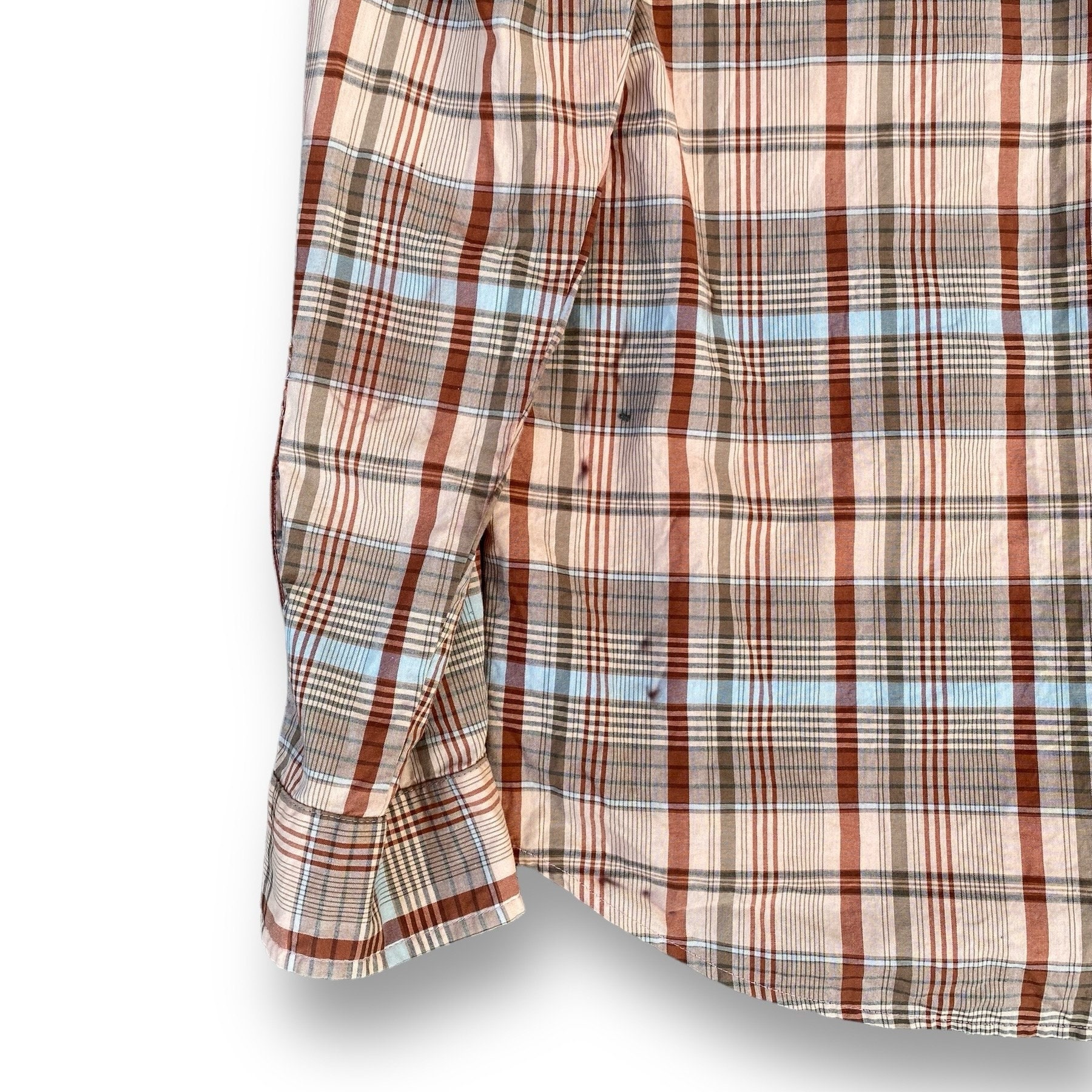 old stussy チェックネルシャツ 90s designed in USA Vintage 90s Checkered Stussy Shirt Large Made in USA Single