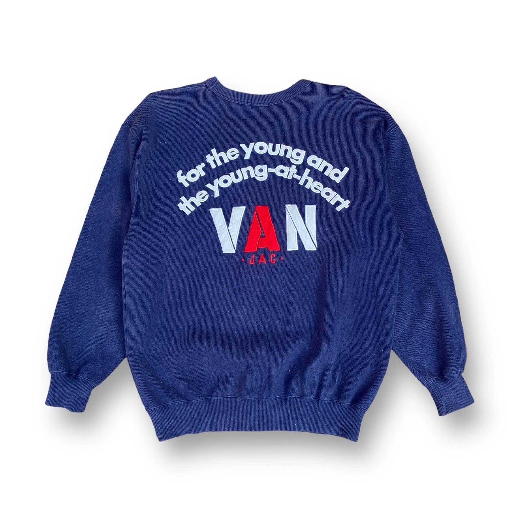 トップス Vintage navy embroidered sweatshirt Vintage United States Navy Blue Sweatshirt Xlarge Usn Navy