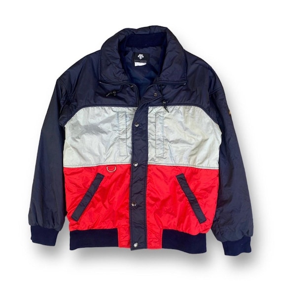 Vintage 90s Goretex Fabric Descente Eizac Colour Block Hoodies