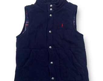 Vintage 90's Polo Ralph Lauren Sweater Vest | 100% Cotton