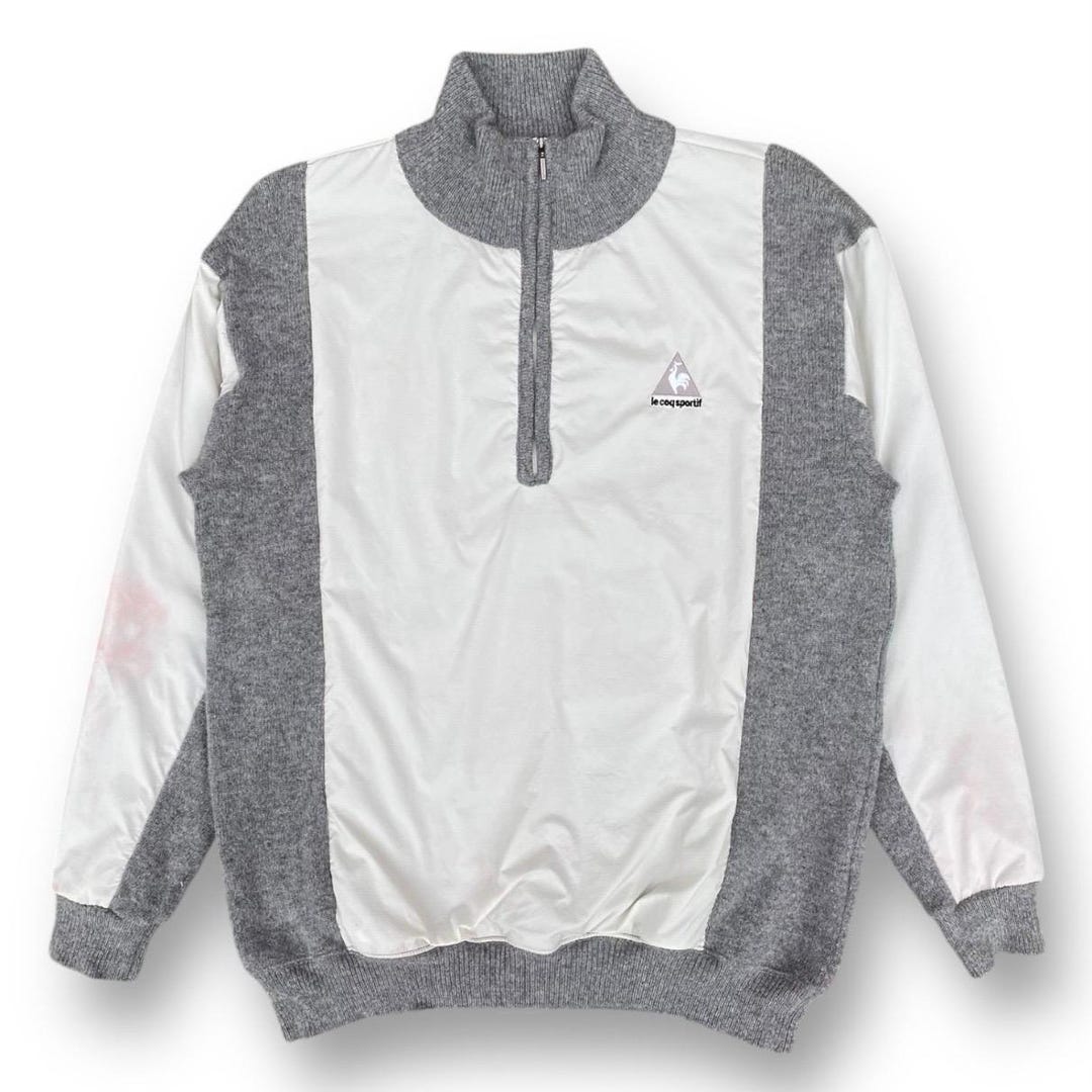 Vintage Le Coq Sportif Golf Collection Quarter Zip Jacket