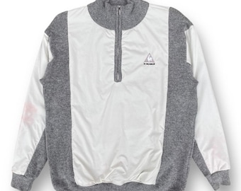 Vintage Le Coq Sportif Golf Collection Quarter Zip Jacket
