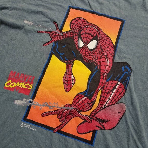 Vintage Spiderman Marvel Comics. World Industries.