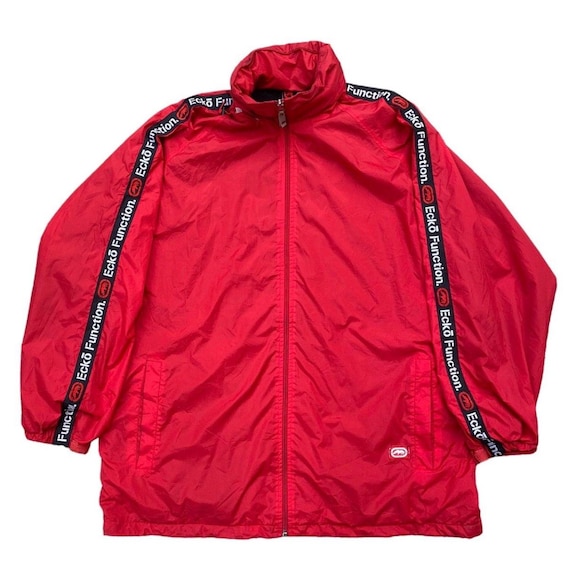 Vintage 90s Ecko Function Jacket Extra Large Full Zipper Side Tape