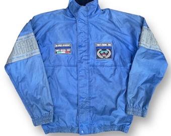 Vintage 1985 Two’s Riding Zone Light Jacket Extra Large Racing Sports Specialties Zipper Bomber Style Jacket Motorspots Nismo Trd Size XL