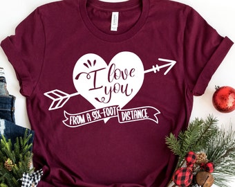 Valentines Day Shirt, Love at First Sight Video Call, Funny Valentines Shirt, Teachers Valentines Day T Shirt, Cute Valentine Gift Shirt