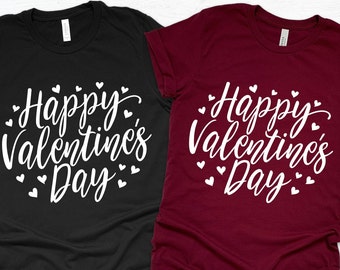 Happy Valentines Day Shirt, Matching Couples Shirt, Valentines Day T Shirt, Couple Matching Shirt, Valentines Days Gift,  Mommy and Me Shirt