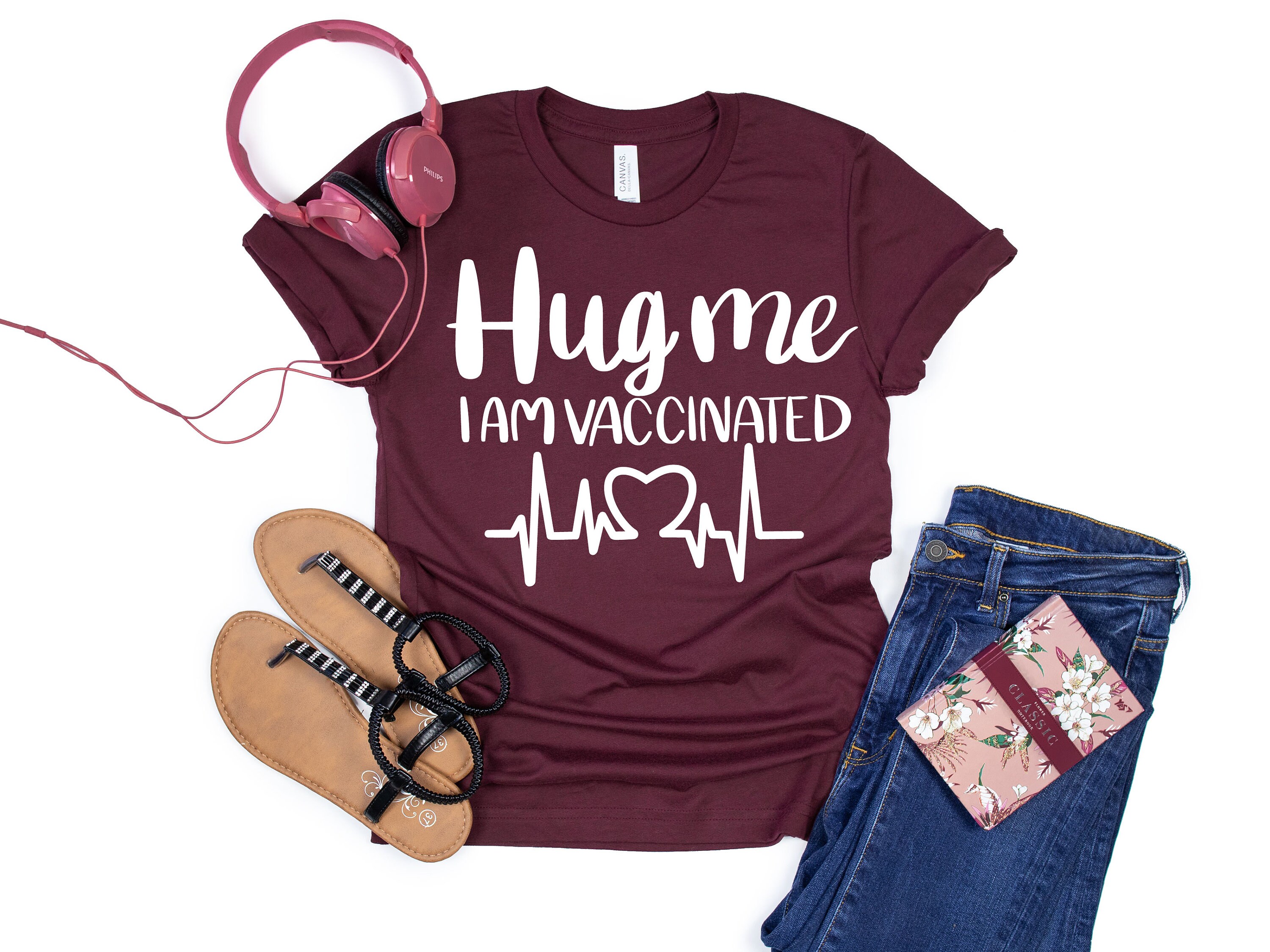 cute smart vaccinated shirt