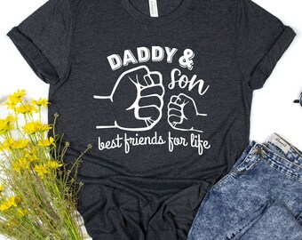 Daddy Son Matching Shirt | Daddy and Me Shirt | Family Matching Outfits | Fathers Day Gift  | Gifts for Daddy | High Quality Shirt
