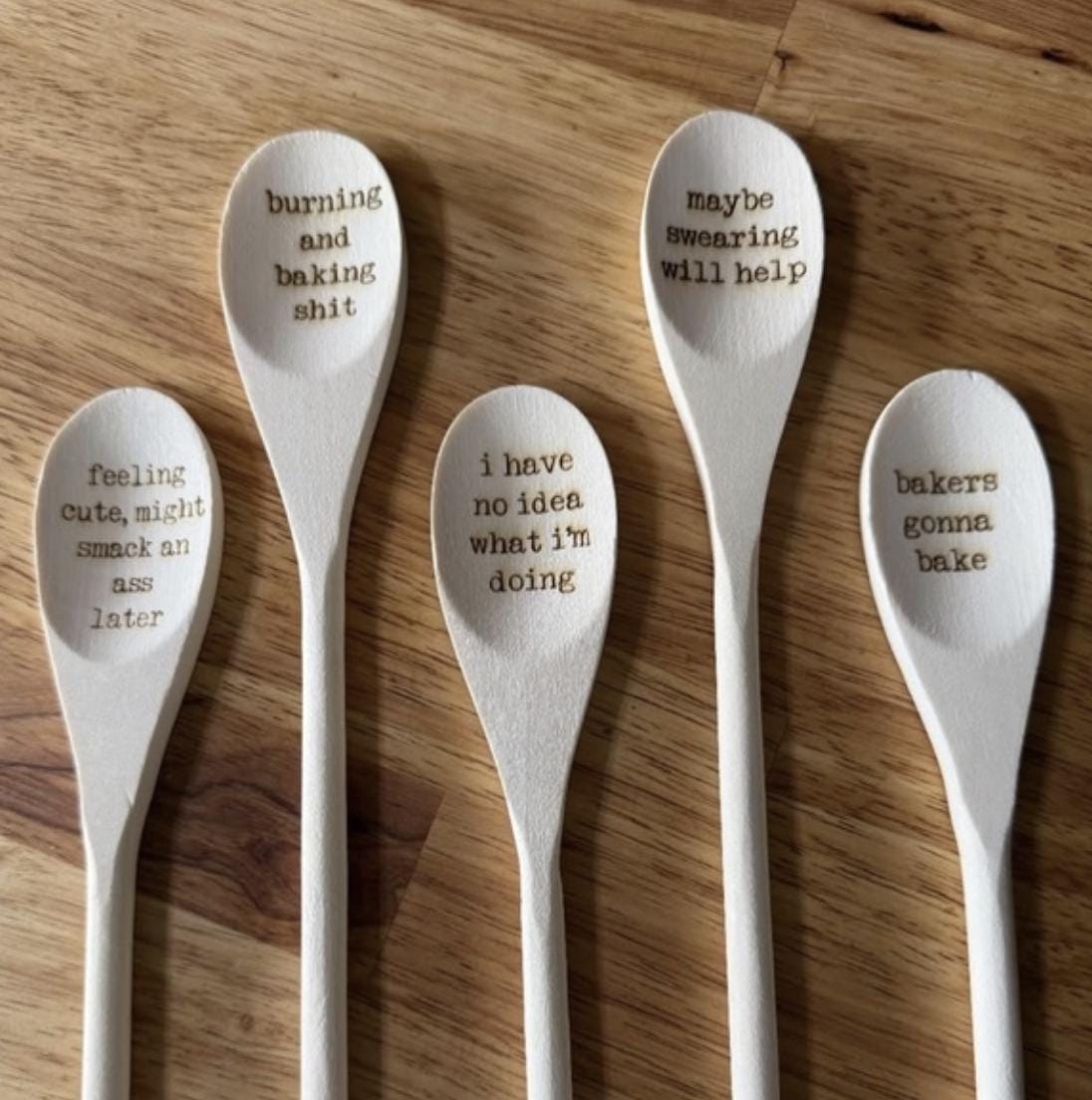 面白い木のスプーン - Etsy 日本