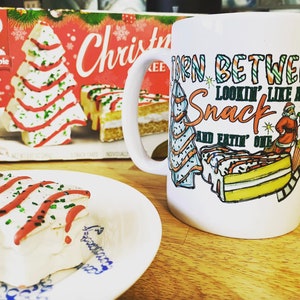 Christmas Snack Cake Mug