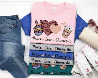 Camiseta de Cafecito y Chismes