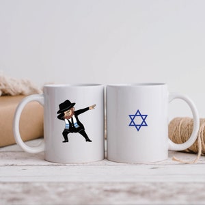 Rabbi Dab Hanukkah Tea Mug