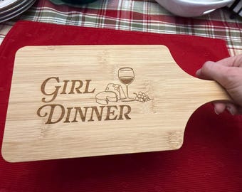 Girl Dinner Personal Sized Charcuterie Board