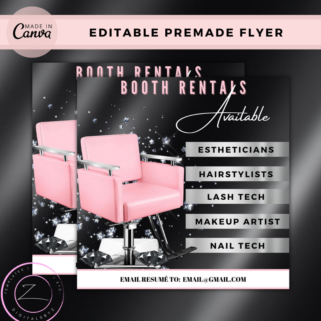 Barber Chair Rent A Chair Nail Technician Nail Technician Rent A