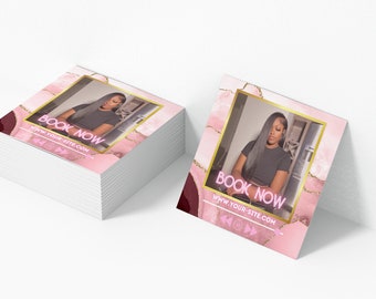 DIY Book Now Flyer Template, Social Media Flyer (Canva Editable)