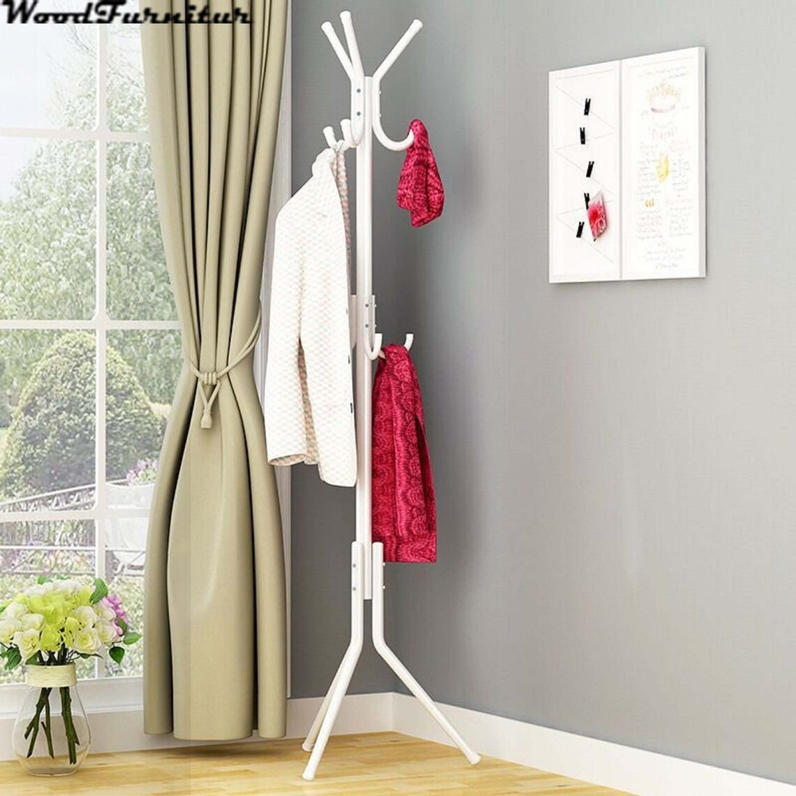 Standing coat rack clothing rack coat rack wedding dress Etsy