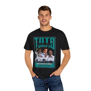 Toto Wolff Mercedes AMG Formula 1 Racing Tshirt F1 2023 2024 Helmet Shirt, Toto Wolff Formula One, Gifts For Toto Wolff Fan 90s