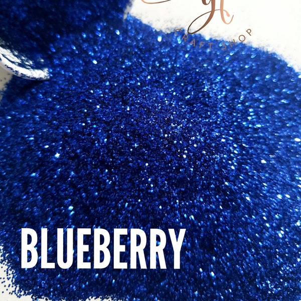 BLUEBERRY // Fine Blue PET Glitter