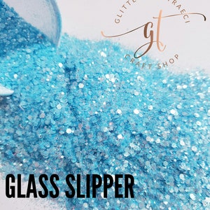 GLASS SLIPPER // Custom Mix Blue PET Glitter