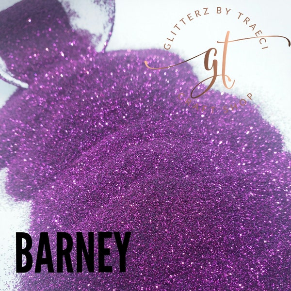 BARNEY // Extra Fine Purple PET Glitter