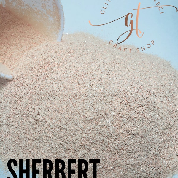 SHERBERT // Fine Orange PET Glitter