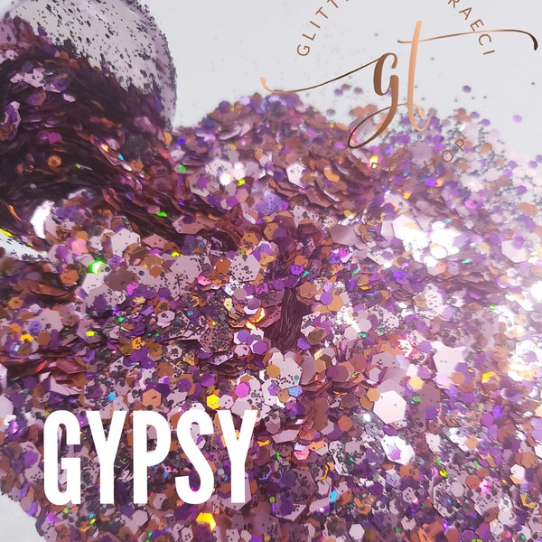 GYPSY // Rose Gold Custom Mix PET Glitter