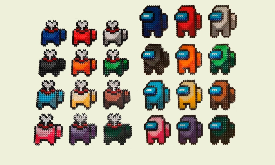 Among Us Hama Beads Pack Etsy