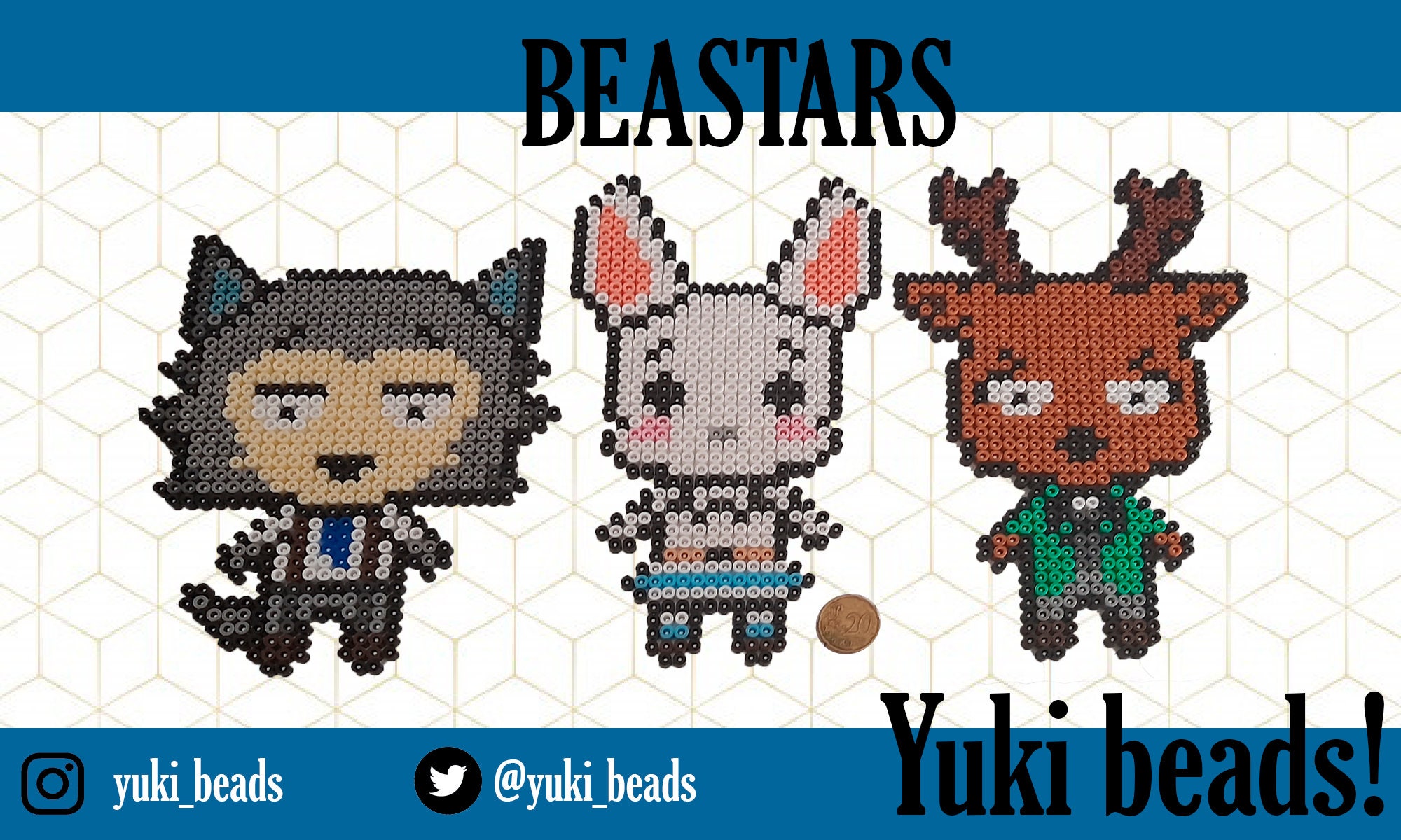 Beastars Hama Beads Pack Etsy Uk