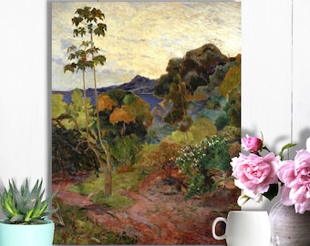 Paul Gauguin - Martinique Landscape (tropical Vegetation) 1887