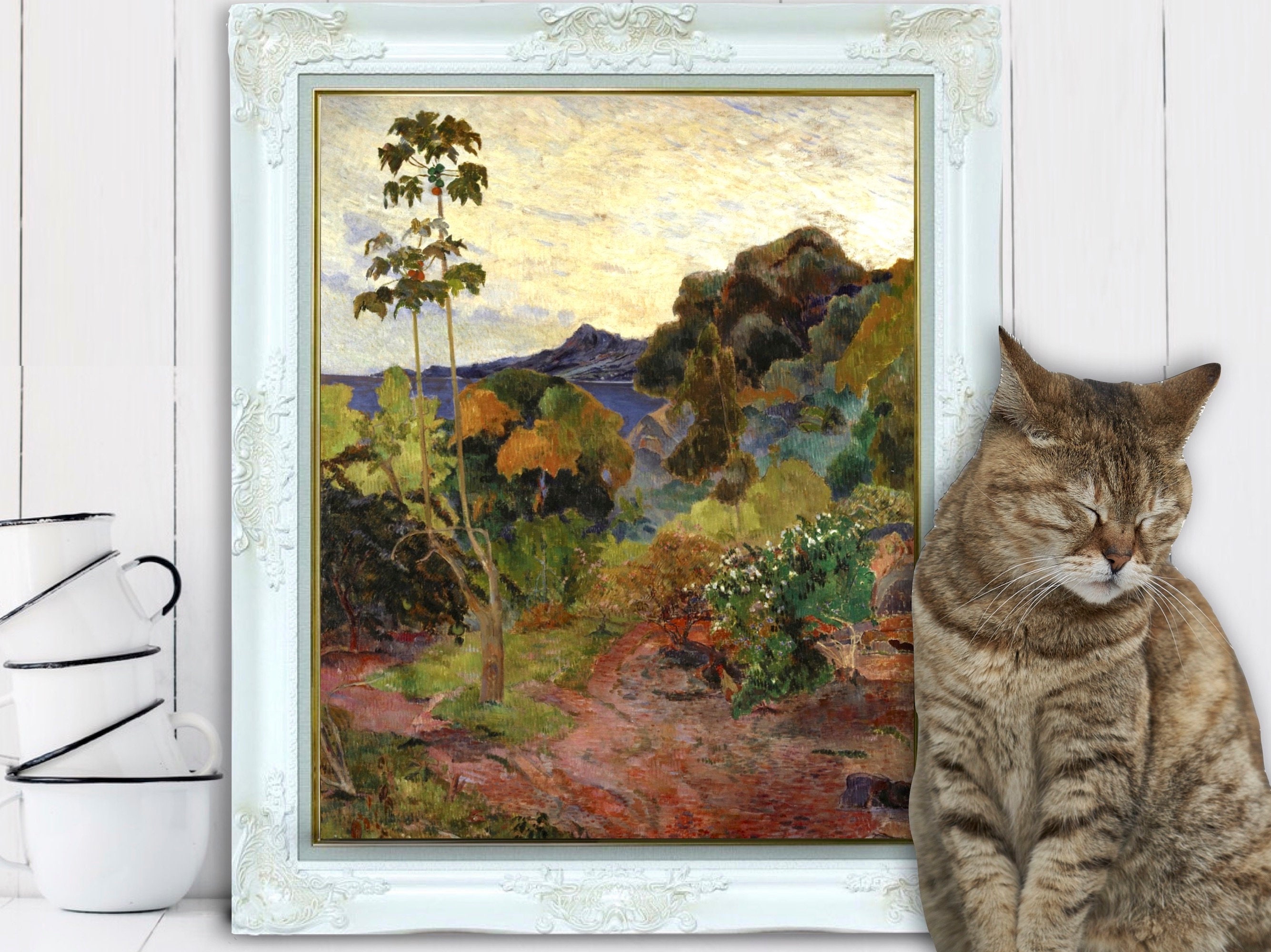 Martinique, Tropical Vegetation, Paul Gauguin Printable, Downloadable ...