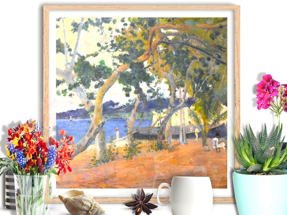 Martinique Coast Paul Gauguin Printable Downloadable Art - Etsy