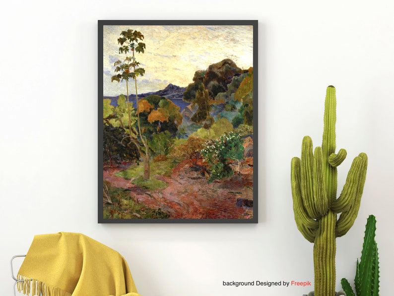 Martinique, Tropical Vegetation, Paul Gauguin Printable, Downloadable ...