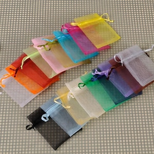 Organza Pouch Set | Organza bags for small gifts, for jewelry, sweets, sugared almonds or guest gifts