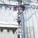Crystal transparent sun catch aurora borealis, window ornament, chandelier, for pearl curtain or garden decoration 