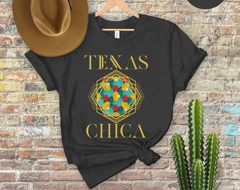 Texas Latina T Shirt Texas Love Texas Womens Shirt Topo Chico Shirt Texas Pride Shirt Texas Chica Dont Mess with Texas Texas Pride