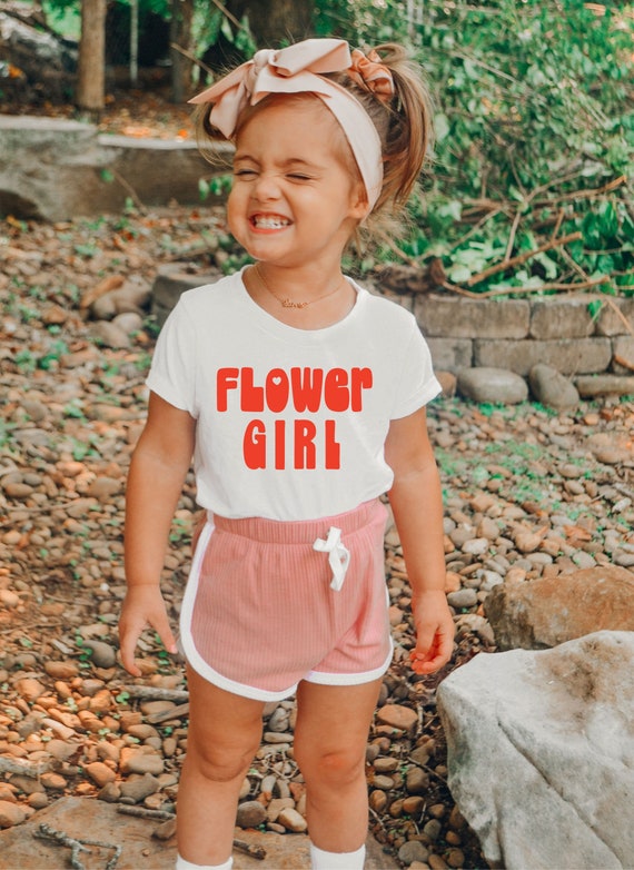 Flower Girl Shirt Petal Patrol Gift 