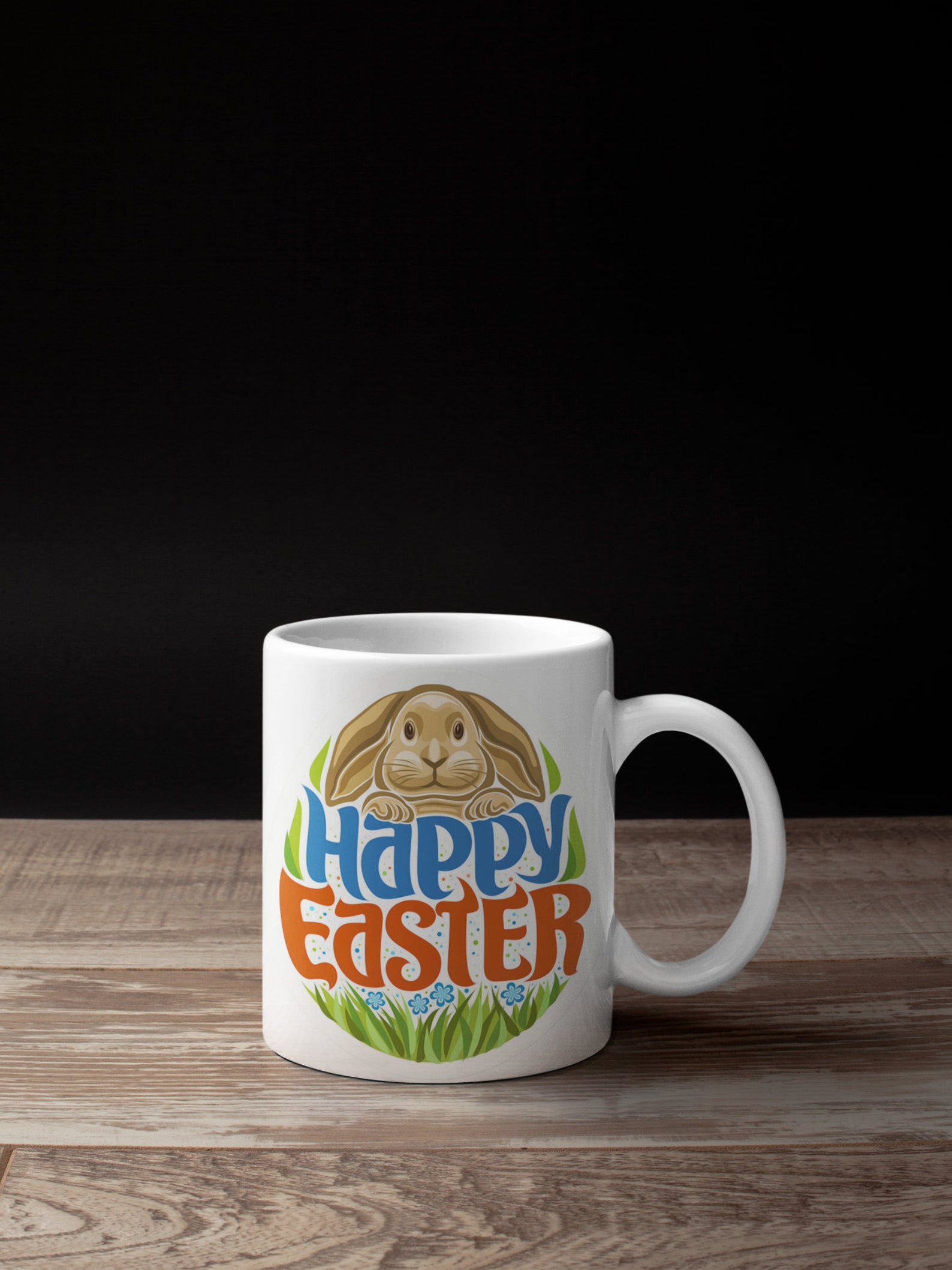 Happy Easter mug Easter mug Easter coffee mugs easter gifts Etsy