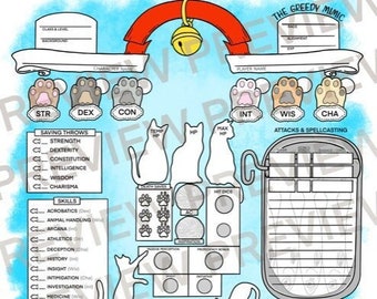 Cat Character Sheet (dnd5e)
