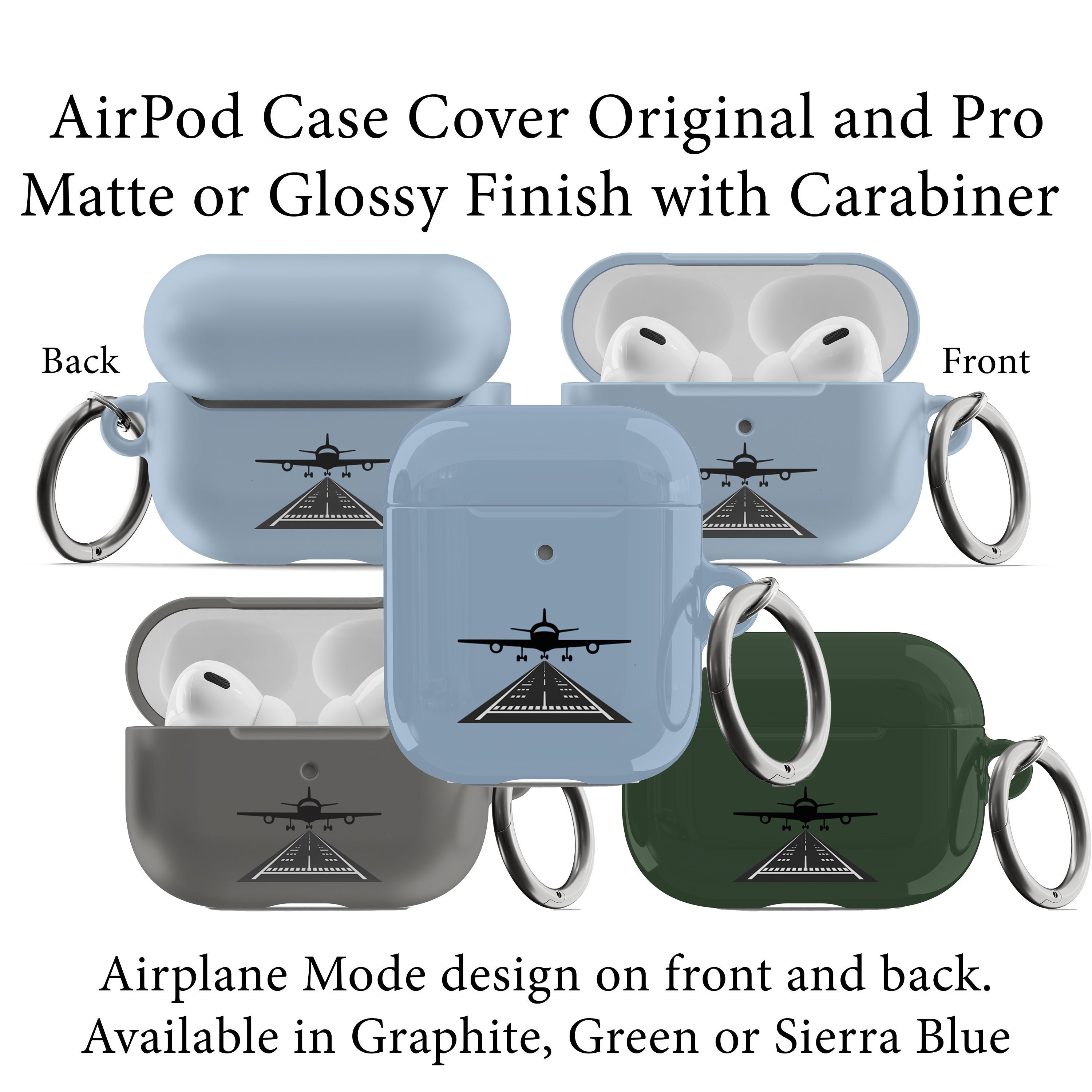 GoFree Travel Carry Case Pouch for Apple AirPods - Fits Apple AirPods Gen 1  and Gen 2 - Air Pods Protection Case with Shock Protection : :  Electronics