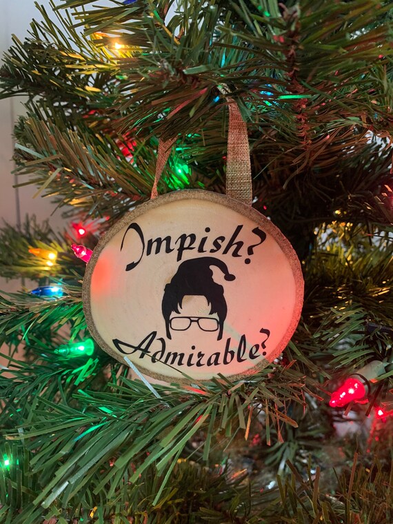 Dwight schrute christmas ornament Clearance