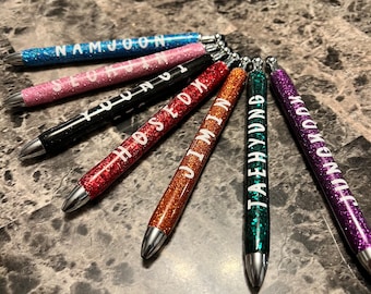 BTS Mic Colored Pen