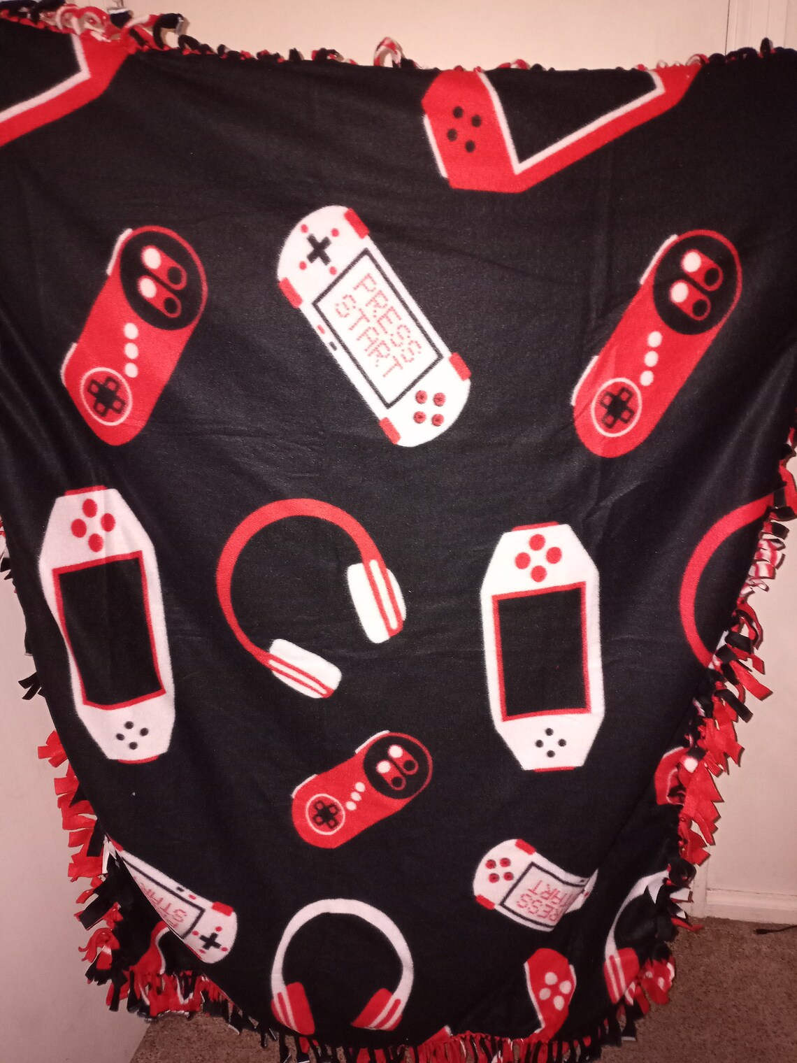 Gamers Blanket Etsy