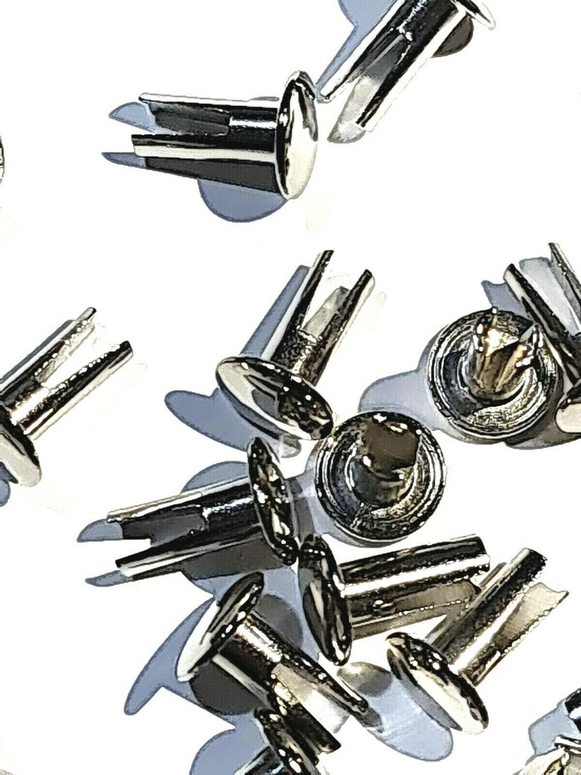 Peak Dale 8mm Split Rivets bifurcated Nickel Plated Multi Etsy