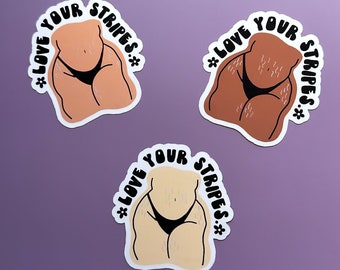 Body Positive Sticker, Self Worth, Inspiration Self Love, Self Care Gift, Motivational Quote Water Bottle, Laptop Label, Fat Positive Art