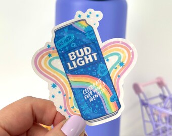 Trans Pride Sticker, LGBTQ Stickers, Gift for Trans Friend, LGBTQIA Accessories, Pride Sticker, Coming Out Gift, Pride Gifts, queer gifts