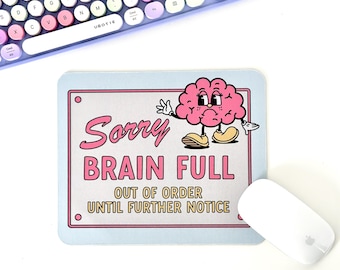 Cute Mouse Pad, Office Accessories for women, mouse pad, fun desk decor, fun office supplies, aesthetic mousepads, work from home gifts
