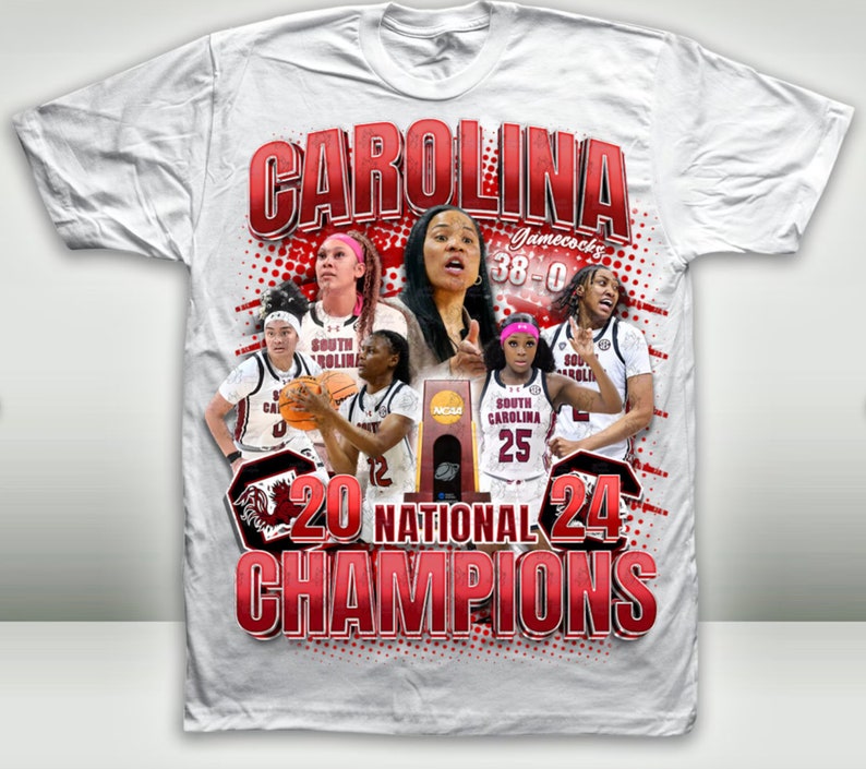 South Carolina Champions T-shirt - Etsy