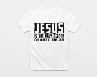 Jésus est la seule raison - T-shirt blanc